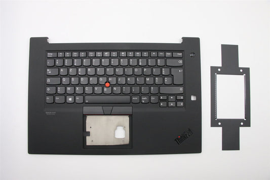 Lenovo ThinkPad P1 Gen 2 X1 2nd Gen Palmrest Cover Keyboard French Black 02HM987