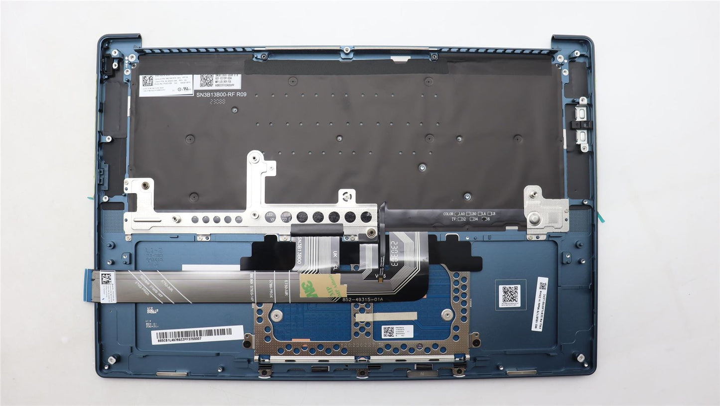 Lenovo Yoga 9 14IRP8 Palmrest Cover Touchpad Keyboard Switzerland 5CB1L49769
