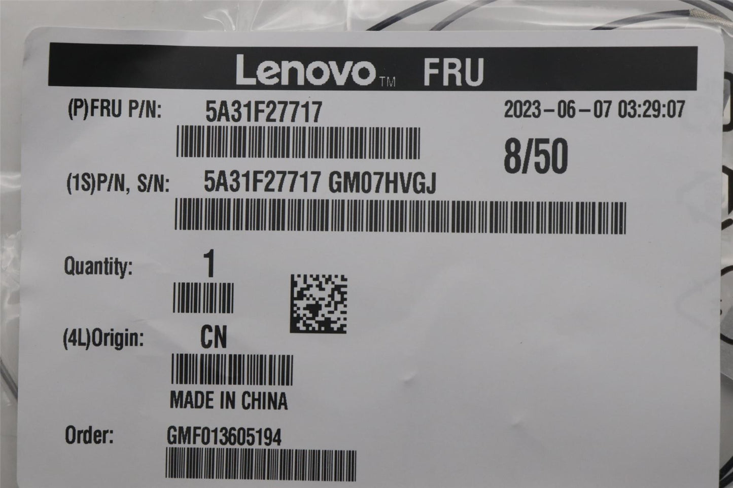 Lenovo ThinkStation P3 Wi-Fi Wifi Wireless Antenna 5A31F27716