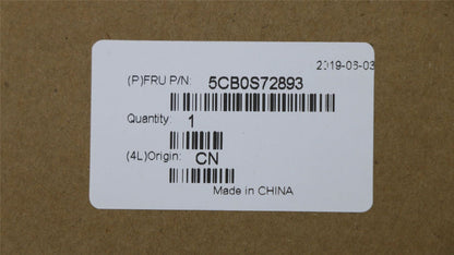 Lenovo Yoga S730-13IWL Keyboard Palmrest Top Cover Belgian Silver 5CB0S72893