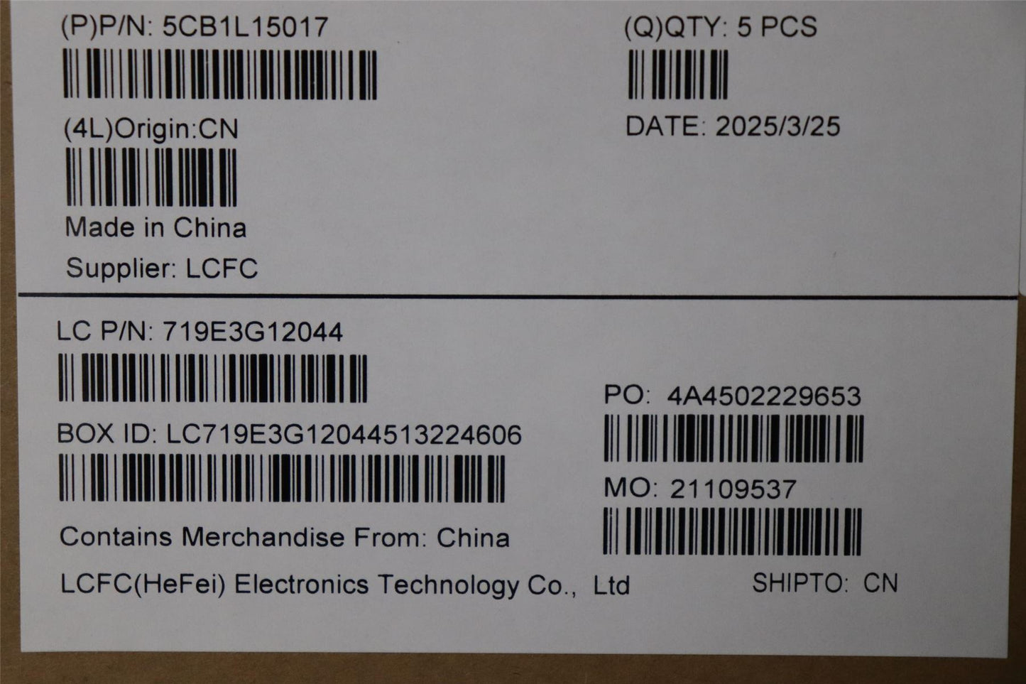 Lenovo IdeaPad 3 16ABR8 Palmrest Cover Touchpad Keyboard Slovenian 5CB1L15017