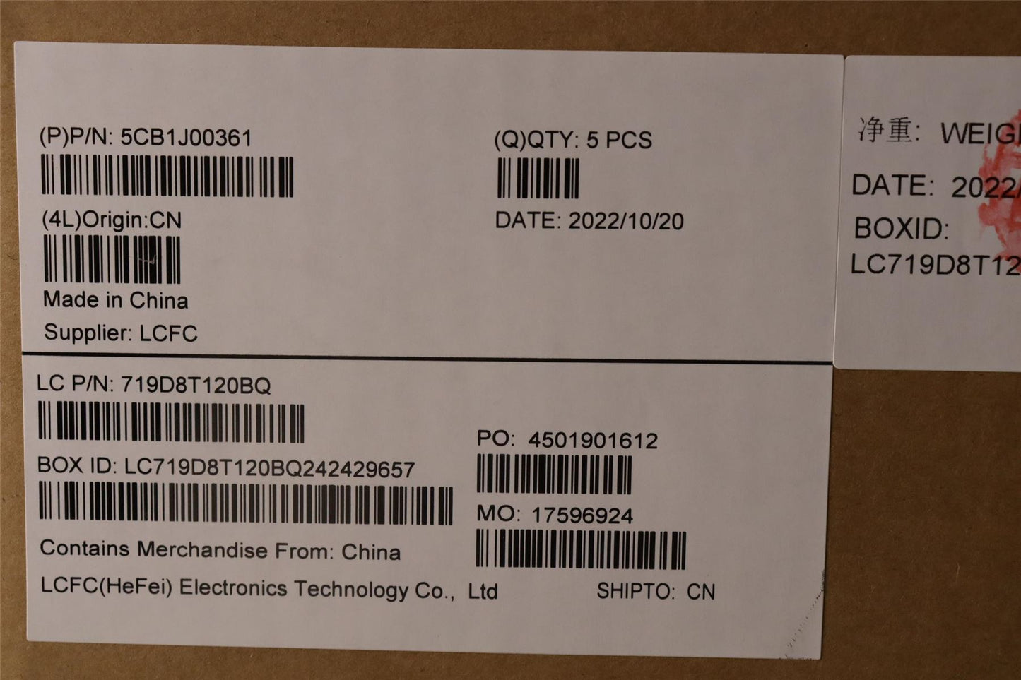 Lenovo UpperCaseASM_NORDICL82SFFPCGBL_ML 5CB1J00361