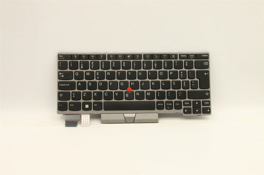 Lenovo ThinkPad L13 2 Keyboard Portuguese Silver 5N20V43454