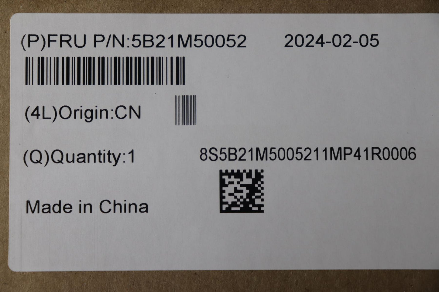 Lenovo C83GSI512450HX RTX40506G WIN RM 5B21M50052