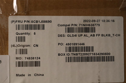 Lenovo UpperCaseASM_TC C82SD ALAB FPBL 5CB1J08690