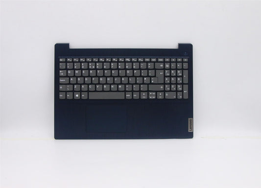 Lenovo IdeaPad 3 15ADA05 Palmrest Cover Touchpad Keyboard UK Blue 5CB1D03529