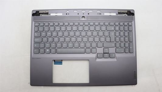Lenovo Legion S7 16APH8 Keyboard Palmrest Top Cover UK Grey Backlit 5CB1L68905