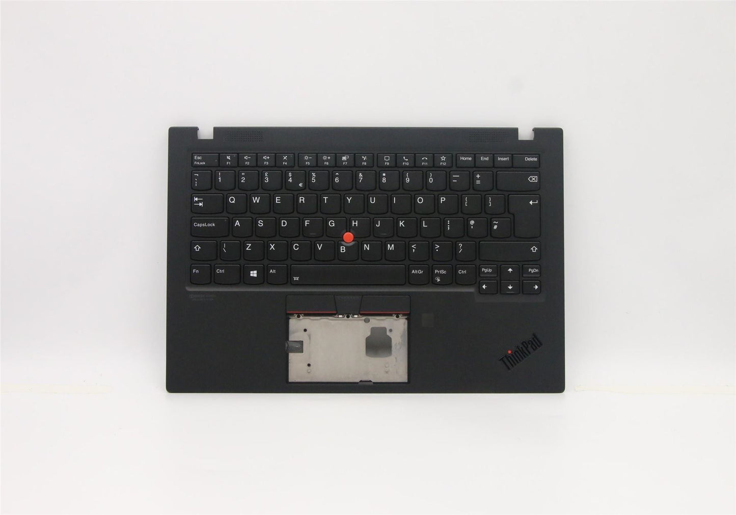 Lenovo Carbon X1 8th Keyboard Palmrest Top Cover UK Black Backlit 5M10Z37044