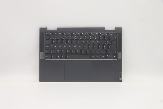 Lenovo IdeaPad 7-14ITL5 Palmrest Touchpad Cover Keyboard Belgian Grey 5CB1A16228