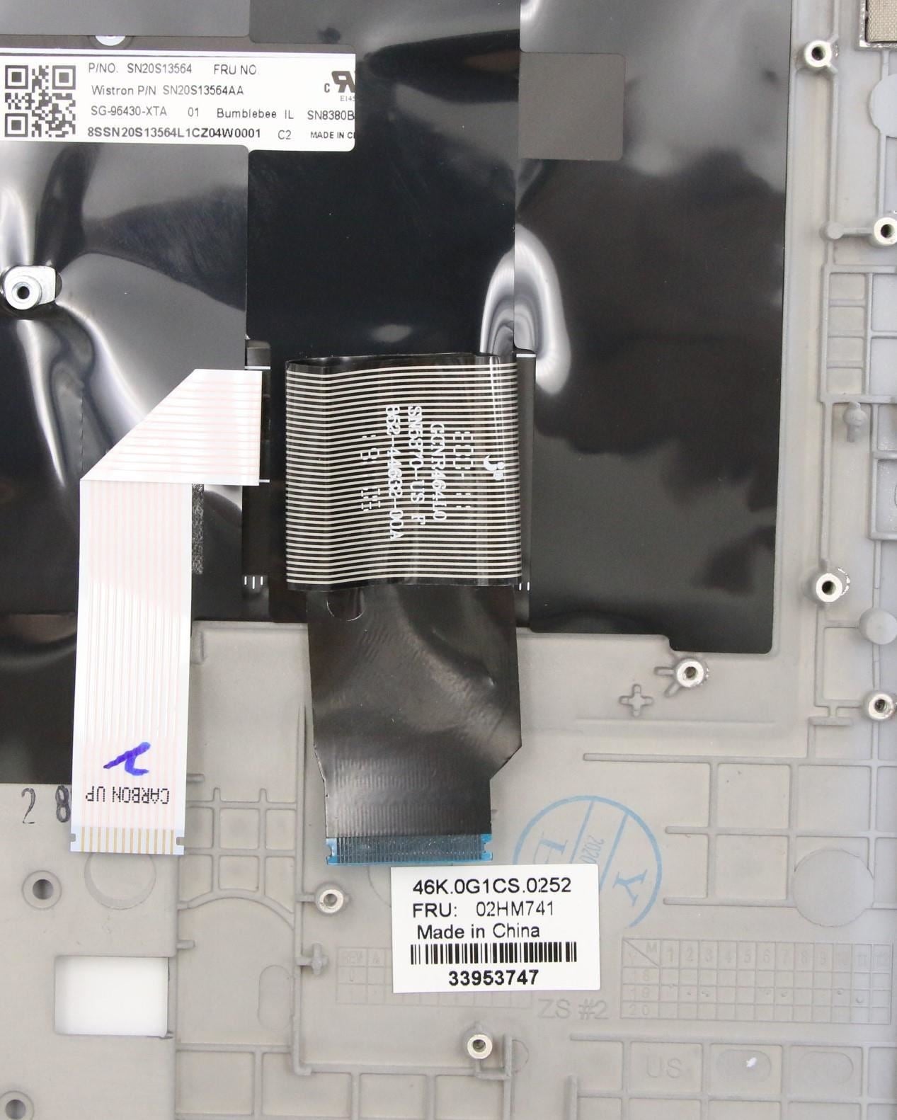 Lenovo MECH_ASM WL CCover+HBW ASM,SR<CHY> 02HM740