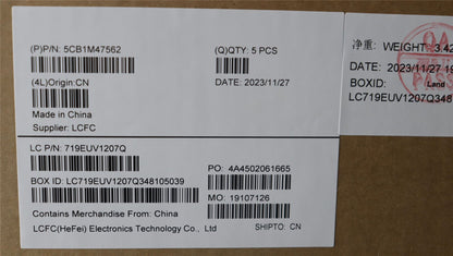 Lenovo IdeaPad 3 15IRH8 Palmrest Cover Touchpad Keyboard UK 5CB1M47562