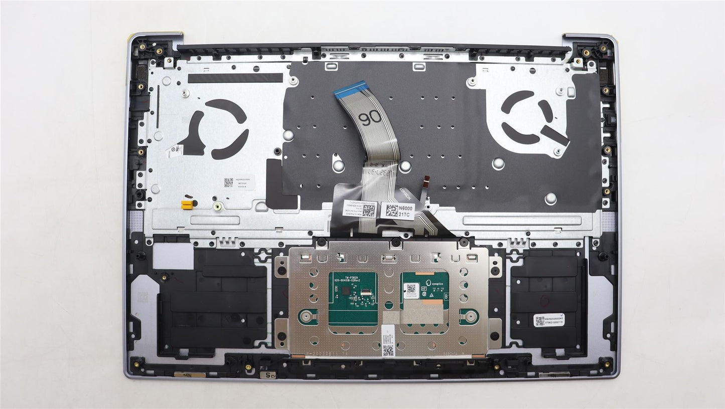 Lenovo Yoga 6 14APU8 Palmrest Cover Touchpad Keyboard German 5CB1L64472