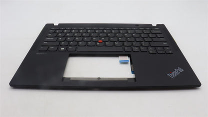 Lenovo ThinkPad X13 Gen 4 Keyboard Palmrest Top Cover US Black 5M11H88982