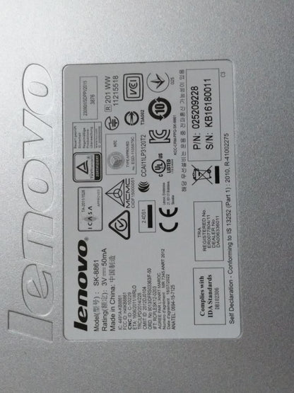 Lenovo Liteon SK-8861(JP) 2.4G KB-Silver8 Japanese Keyboard 25209228