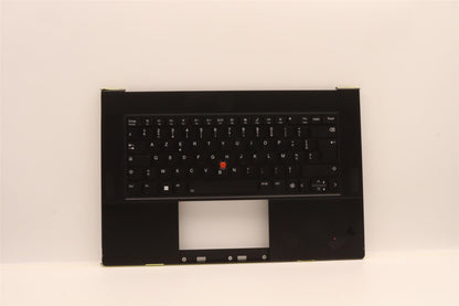 Lenovo ThinkPad Z16 Gen 1 Keyboard Palmrest Top Cover French Black 5M11J13362
