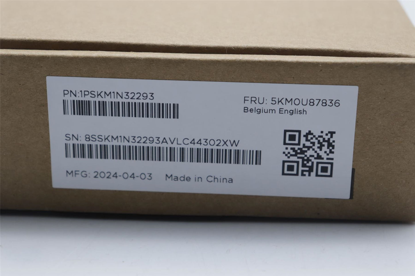 Lenovo KYB_MOUSE G-T Eos3 2.4G KM LNA BE_En 5KM0U87836