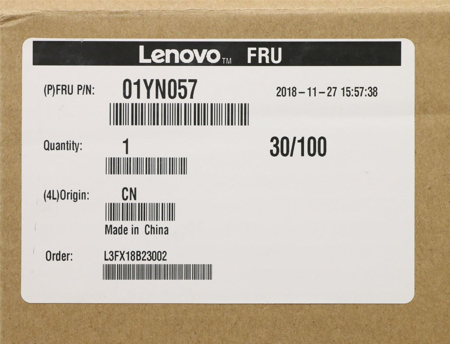Lenovo ThinkPad X280 Palmrest Housing Cover Black 01YN057