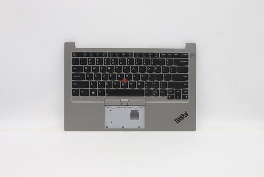 Lenovo ThinkPad E14 2 Tastatur-Handballenauflage, obere Abdeckung, US-Grau, Hintergrundbeleuchtung, 5M11A35441