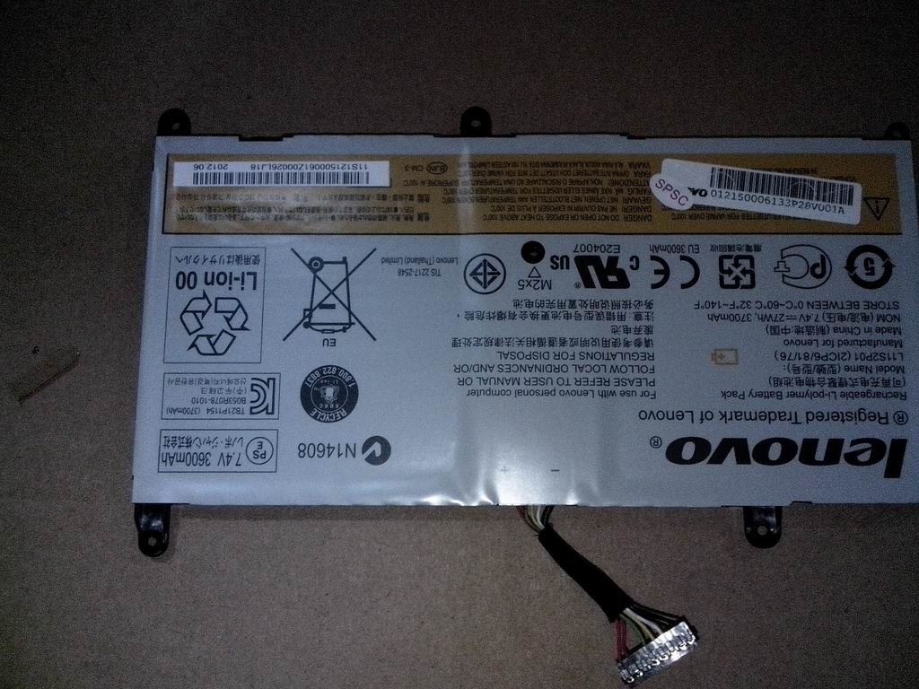 Lenovo IdeaPad S200 S206 Battery 121500057