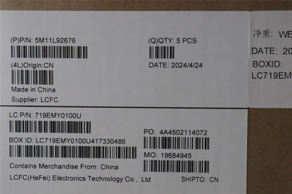 Lenovo ThinkPad E14 Gen 5 Keyboard Palmrest Top Cover French Backlit 5M11L92676