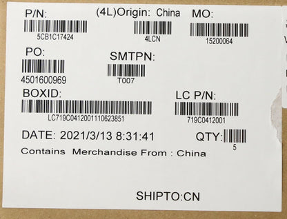 Lenovo Lower Case L 82JU SDW_BK 5CB1C17424