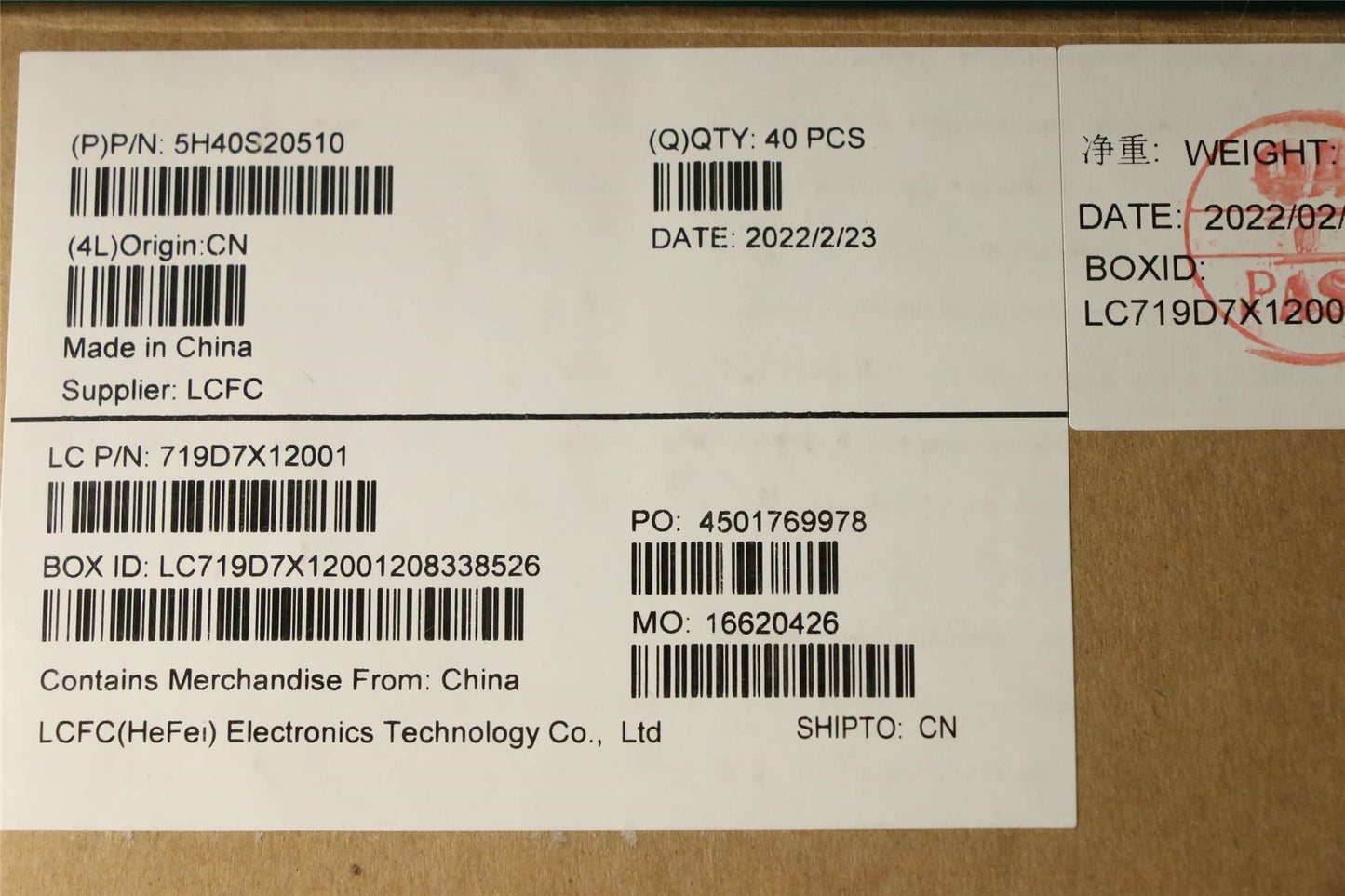 Lenovo Heatsink L 82TU WEIHONG 5H40S20510