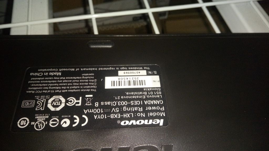 Lenovo Brazilian Portuguese Keyboard 25214506
