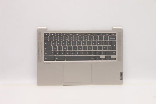 Lenovo IdeaPad 5 14ITL6 Palmrest Cover Touchpad Keyboard UK Sand 5CB1D33540