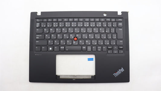 Lenovo ThinkPad X13 Gen 4 Keyboard Palmrest Top Cover Japanese Black 5M11H94528