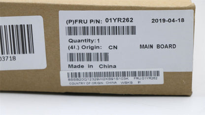 Lenovo 01YR262 WIN,i7-8650U,Gf,2G,AMT,TPM2,vP