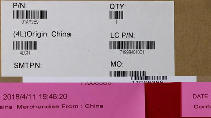 Lenovo Tablet X1 3rd Rear Housing Battery Cover Black 01AY259