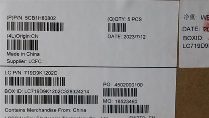 Lenovo IdeaPad 3 17IAU7 Palmrest Cover Touchpad Keyboard German 5CB1H80802