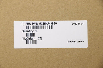 Lenovo Yoga C740-14IML Keyboard Palmrest Top Cover French Silver 5CB0U43989