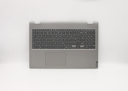 Lenovo Chromebook C340-15 Keyboard Palmrest Top Cover UK Grey 5CB0U43708