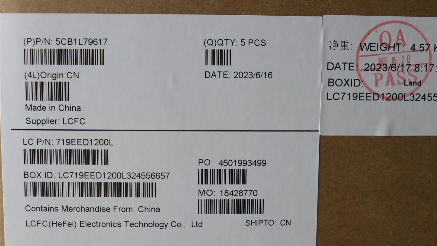 Lenovo V17 G4 IRU Palmrest Cover Touchpad Keyboard Ukrainian 5CB1L79617