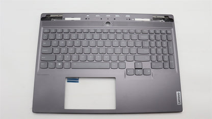 Lenovo Legion S7 16IRH8 Palmrest Cover Keyboard US Grey 5CB1L68020