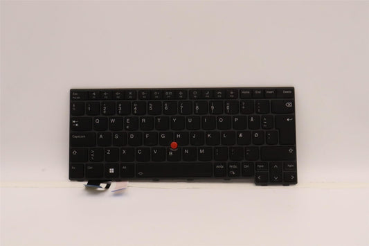 Lenovo ThinkPad L14 4 P14s 3 P14s 4 T14 3 T14 4 Keyboard Danish Black 5N21D68074