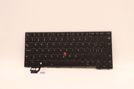 Lenovo ThinkPad P14s 4 P14s 3 L14 4 T14 4 T14 3 Keyboard Swiss Black 5N21D68097