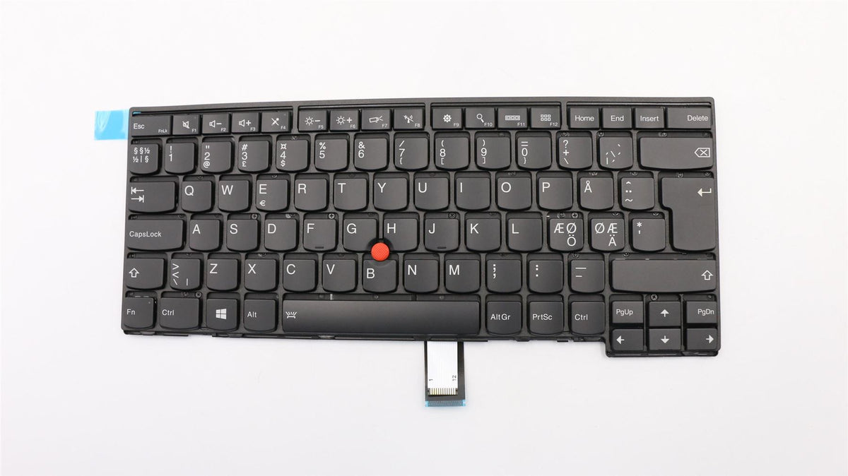 Genuine Lenovo ThinkPad T460 Keyboard Nordic Black Backlit 01AV284