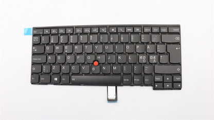 Genuine Lenovo ThinkPad T460 Keyboard Nordic Black Backlit 01AV284