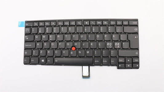 Genuine Lenovo ThinkPad T460 Keyboard Nordic Black Backlit 01AV284