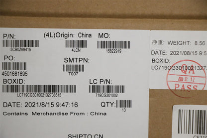 Lenovo COVER C_FRAME_SUB_ASSY 5CB0Z69415
