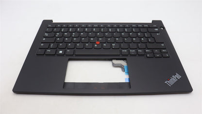 Lenovo ThinkPad E14 Gen 5 s Keyboard Palmrest Top Cover German Black 5M11L59685