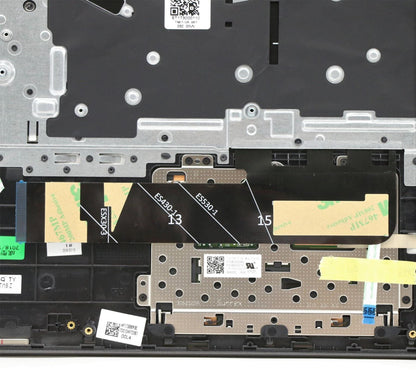 Lenovo Yoga 530-14IKB Keyboard Palmrest Top Cover Spanish Grey 5CB0R08477