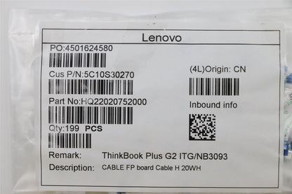Lenovo FP board Cable H 20WH 5C10S30270