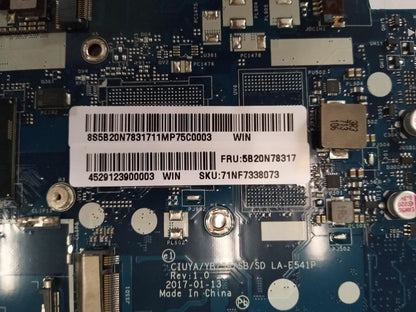 Lenovo 5B20N78317 MB C 80X4 WINI5-7200U UMANBL NFP