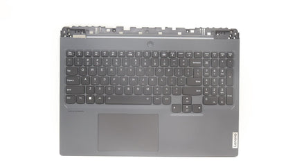 Lenovo Legion 7 16IRX8 Palmrest Cover Keyboard US Grey 5CB1L39228