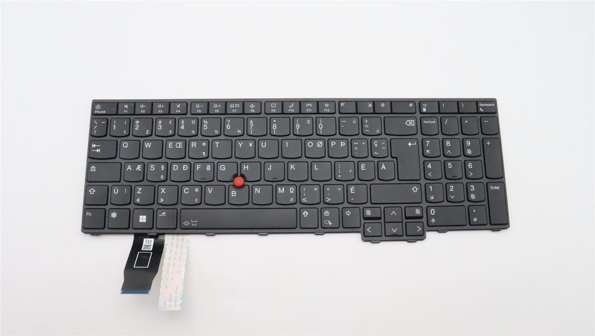 Lenovo NB_KYB CS22 NM TOP,BK-BL,CHY,CSA Keyboard 5N21D93613