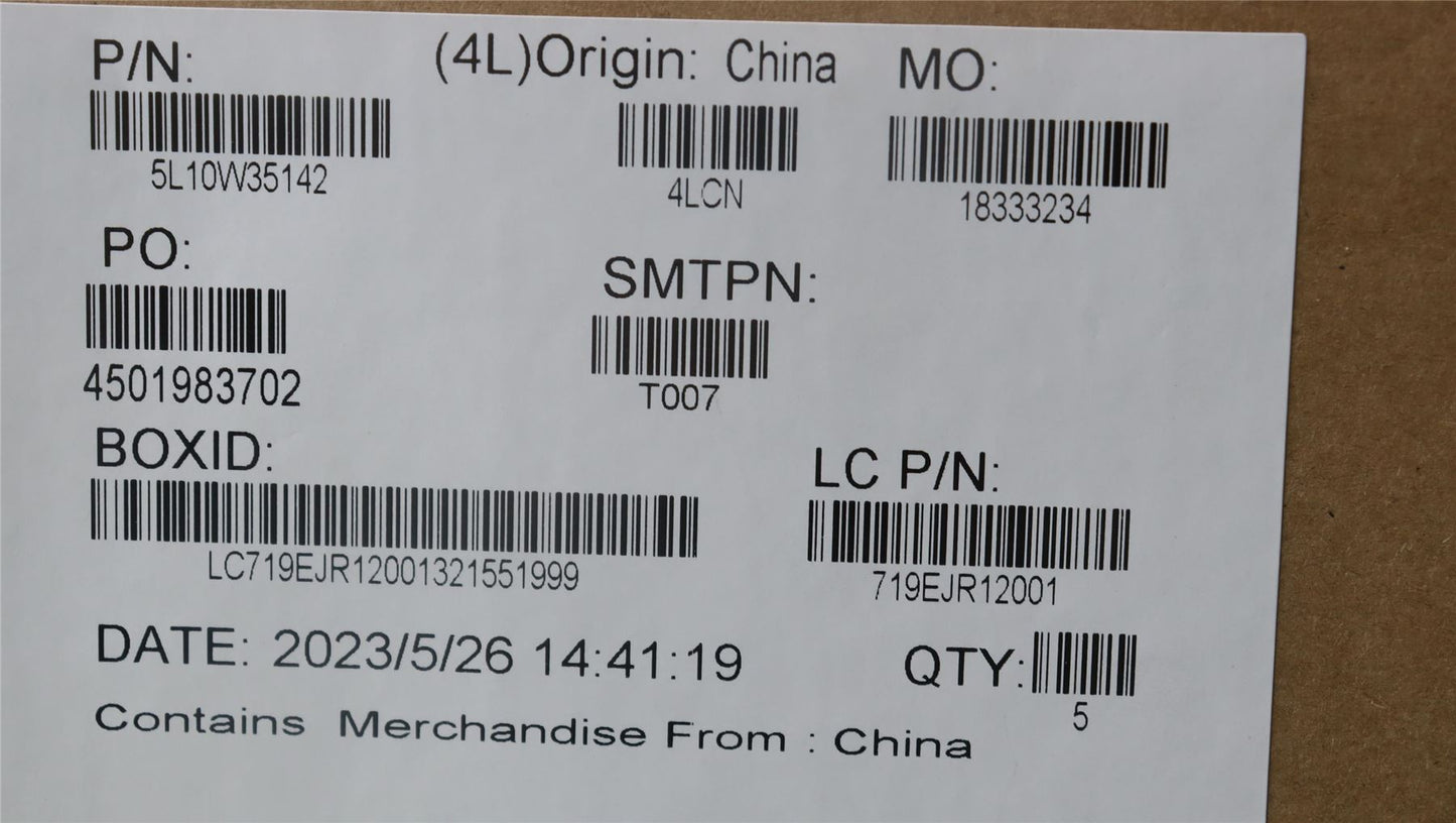Lenovo LABEL LABEL L 21J8 FRU KITS 5L10W35142