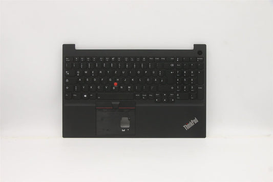 Lenovo ThinkPad E15 Gen 2 Keyboard Palmrest Top Cover German Black 5M11A36092